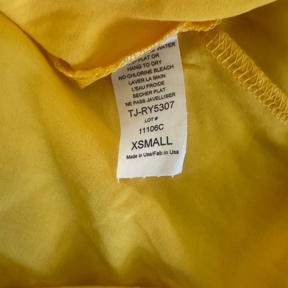 Elan Asymmetrical Yellow Dress - Picture 5 of 6